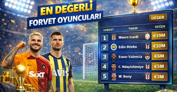 En Değerli Forvet Oyuncuları